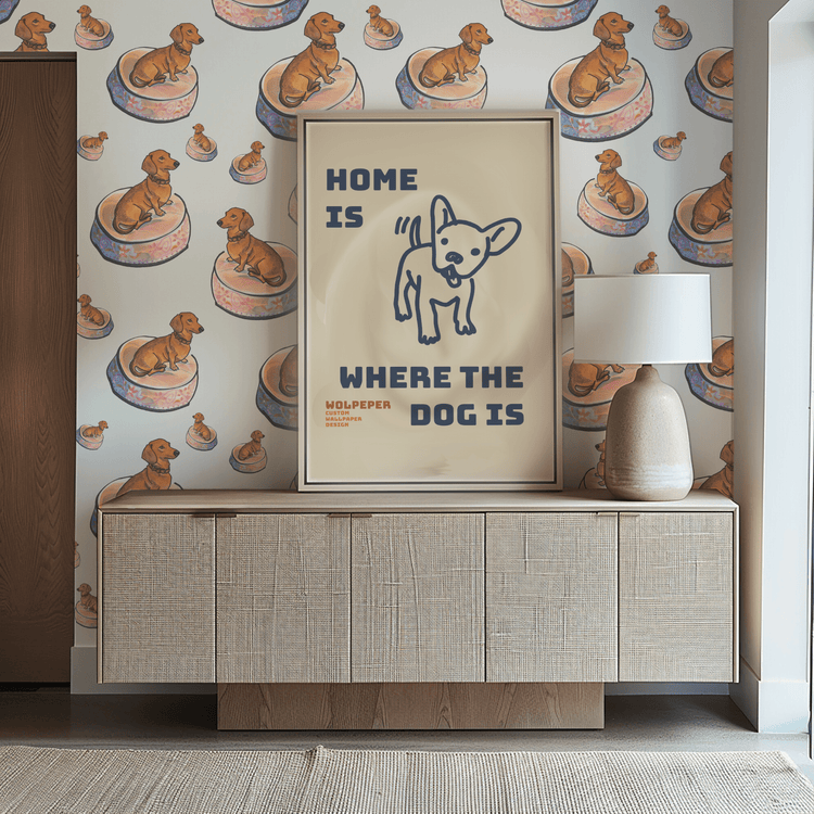 Dierenbehang Zelf Ontwerpen? Jij bedenkt, wij ontwerpen | Wolpeper.nl - Wolpeper.nl